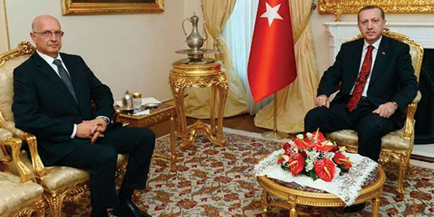 Acar, 2012'deki gerilimin ardından önce Erdoğan'la ardından Gül ile görüşmüştü