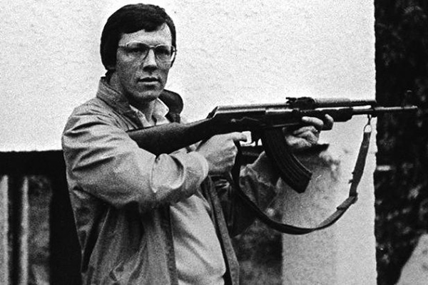 DUP’un geçen seneye kadarki lideri Peter Robinson...