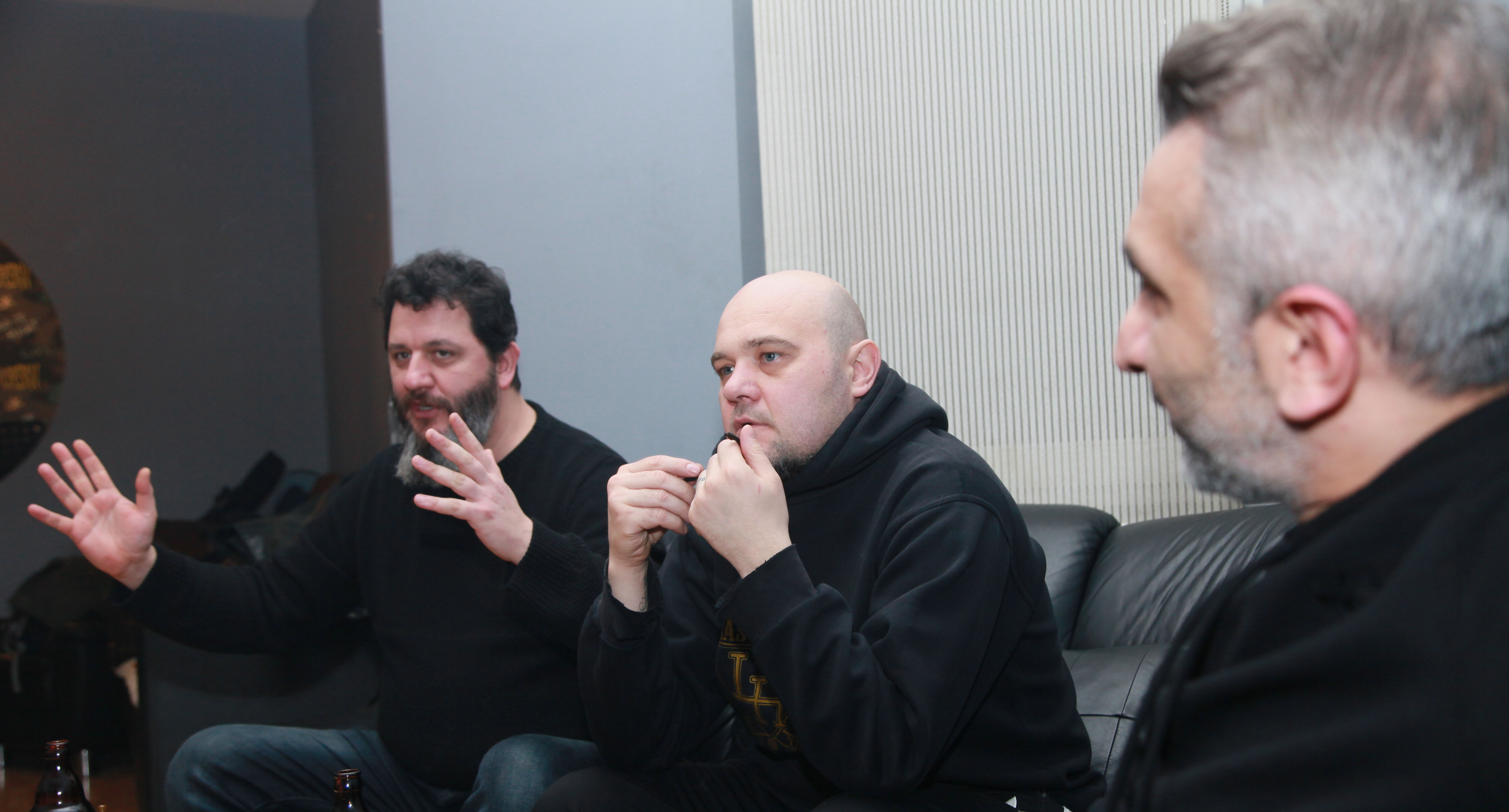 Soldan Sağa: Cenk Turanlı, Tanju Can, Atilla Tutumlu