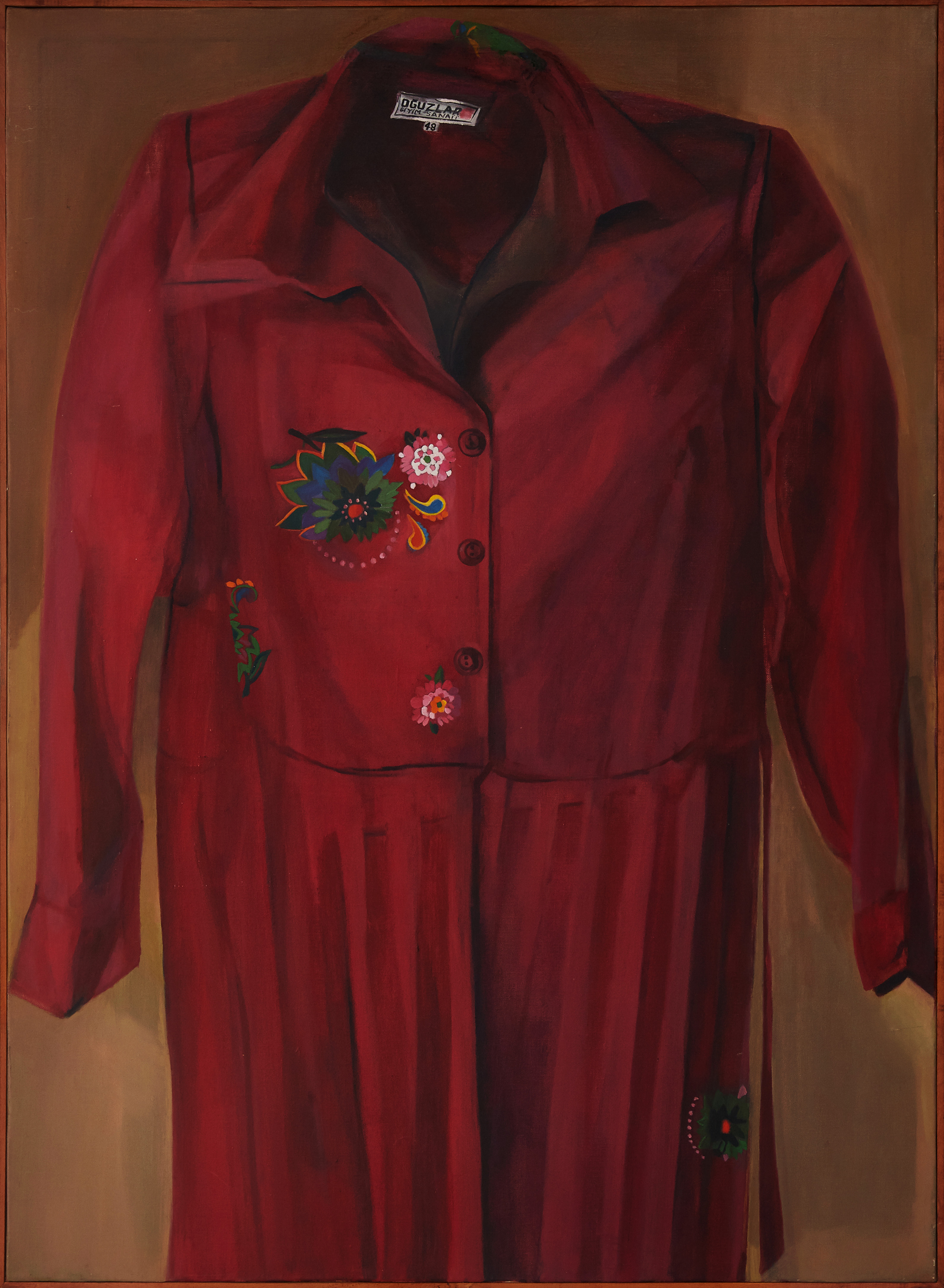 Ipek Duben - Şerife 3, 1980 Tuval uzerine yağlıboya 110x80 cm Sanatçı ve Pi Artworks