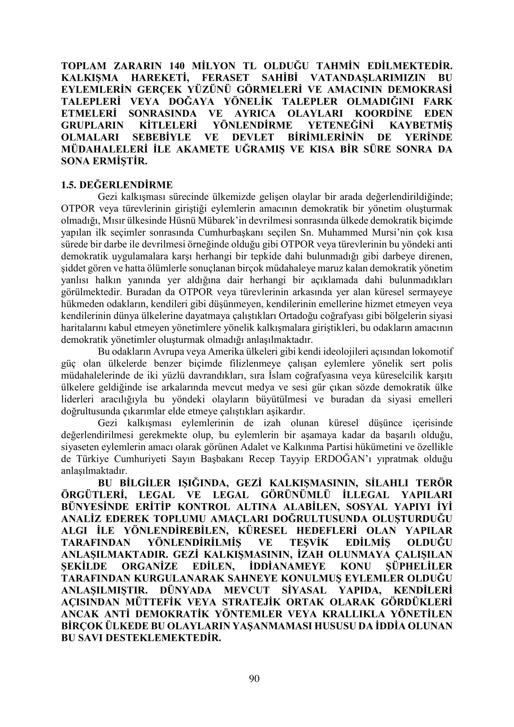 İşte 16 ay sonra hazırlanan Gezi Parkı-Kavala iddianamesinin tam metni
