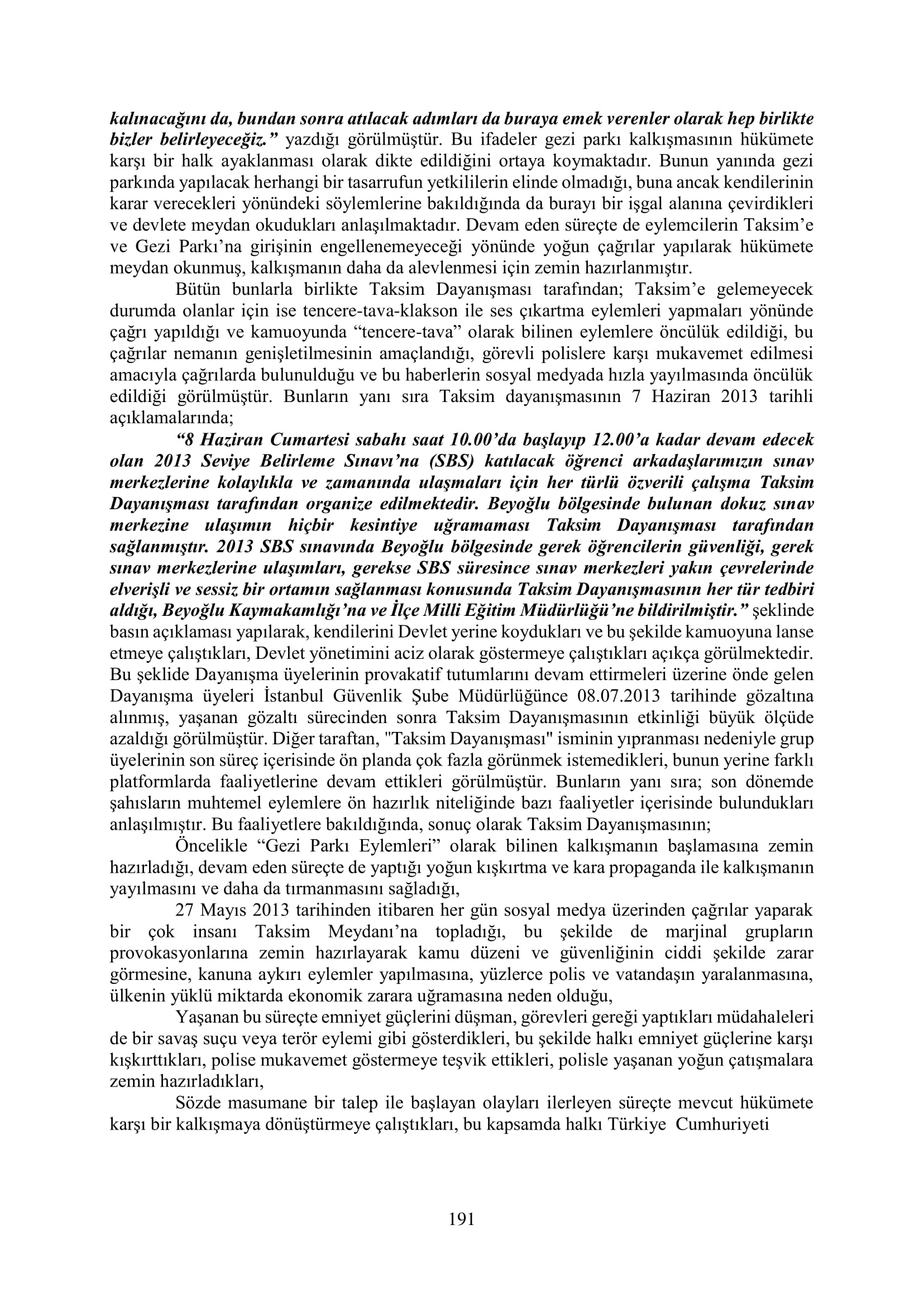 İşte 16 ay sonra hazırlanan Gezi Parkı-Kavala iddianamesinin tam metni