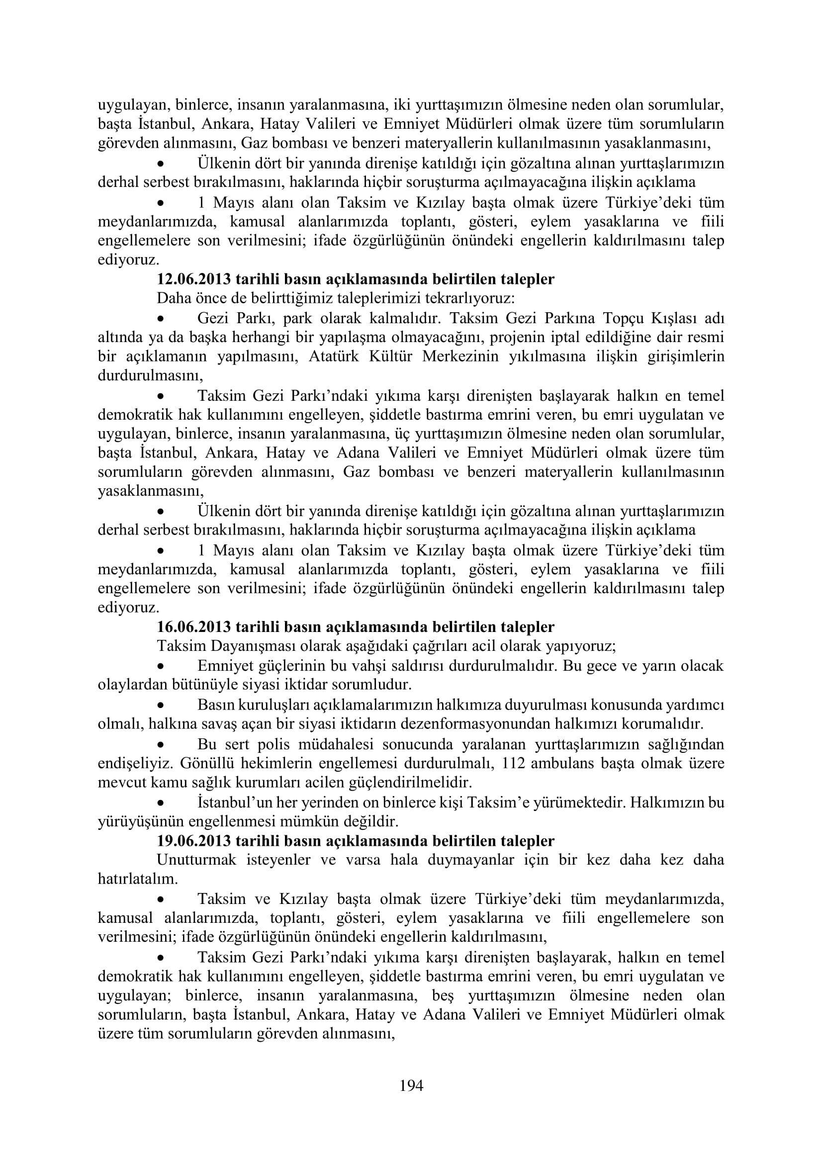 İşte 16 ay sonra hazırlanan Gezi Parkı-Kavala iddianamesinin tam metni