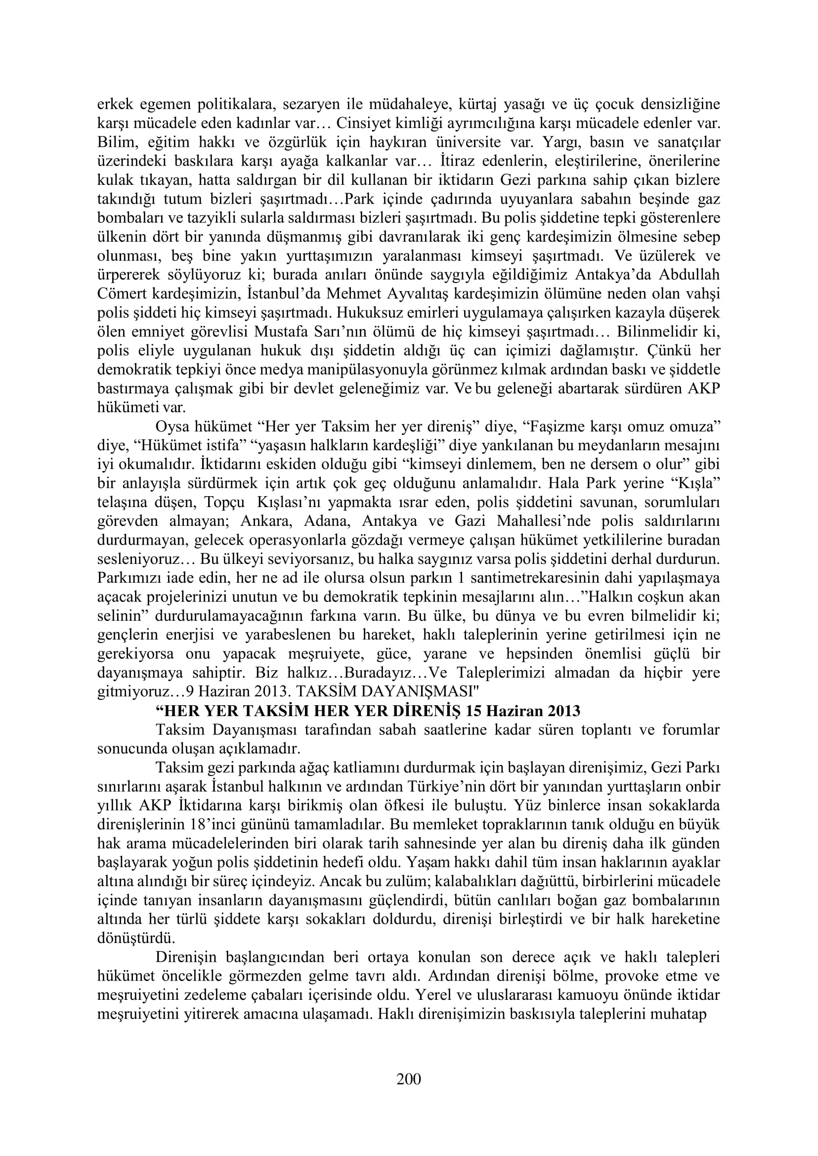İşte 16 ay sonra hazırlanan Gezi Parkı-Kavala iddianamesinin tam metni