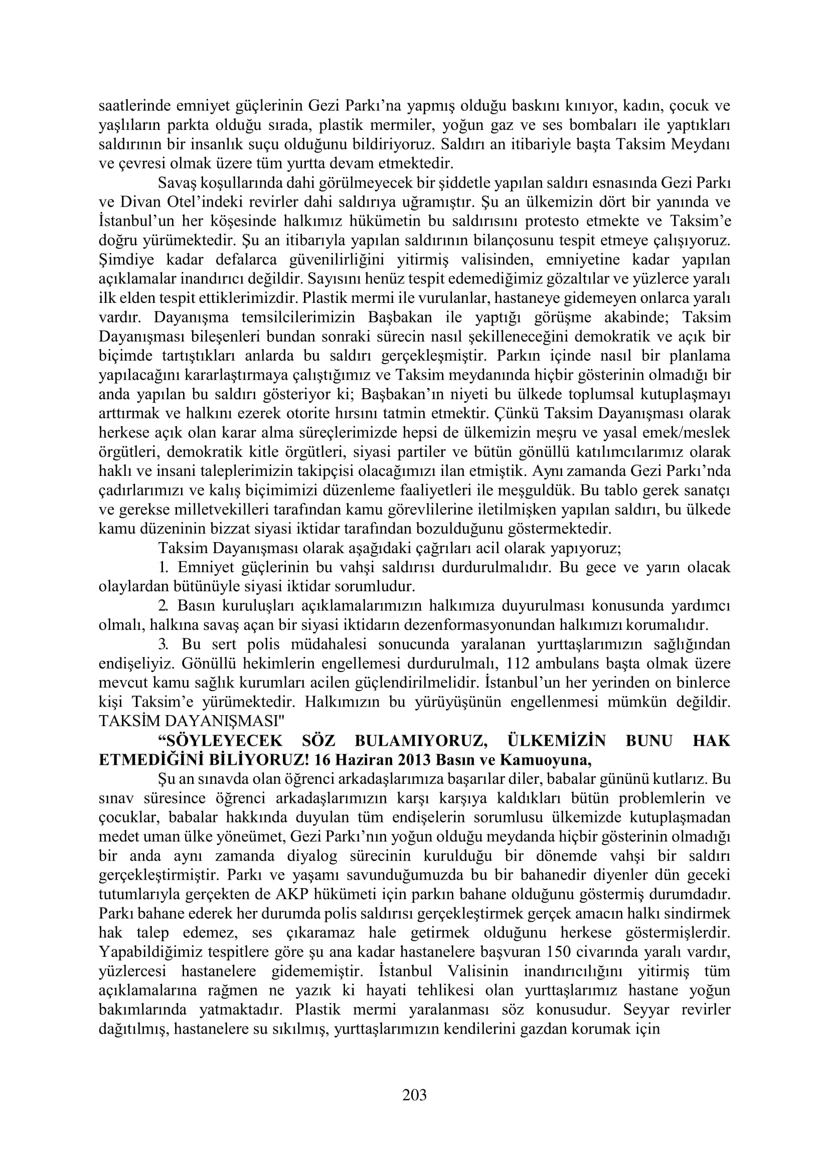 İşte 16 ay sonra hazırlanan Gezi Parkı-Kavala iddianamesinin tam metni