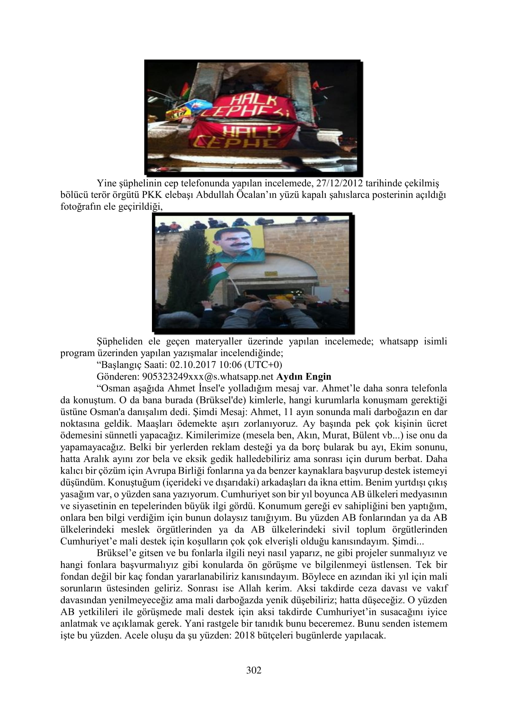 İşte 16 ay sonra hazırlanan Gezi Parkı-Kavala iddianamesinin tam metni