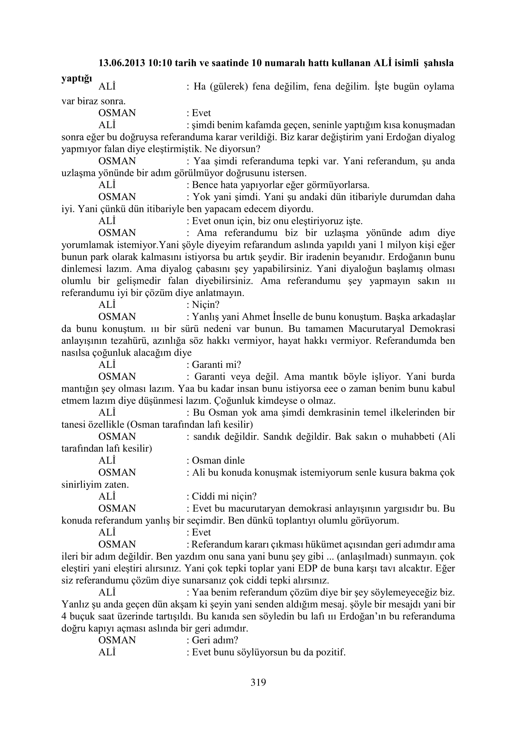 İşte 16 ay sonra hazırlanan Gezi Parkı-Kavala iddianamesinin tam metni