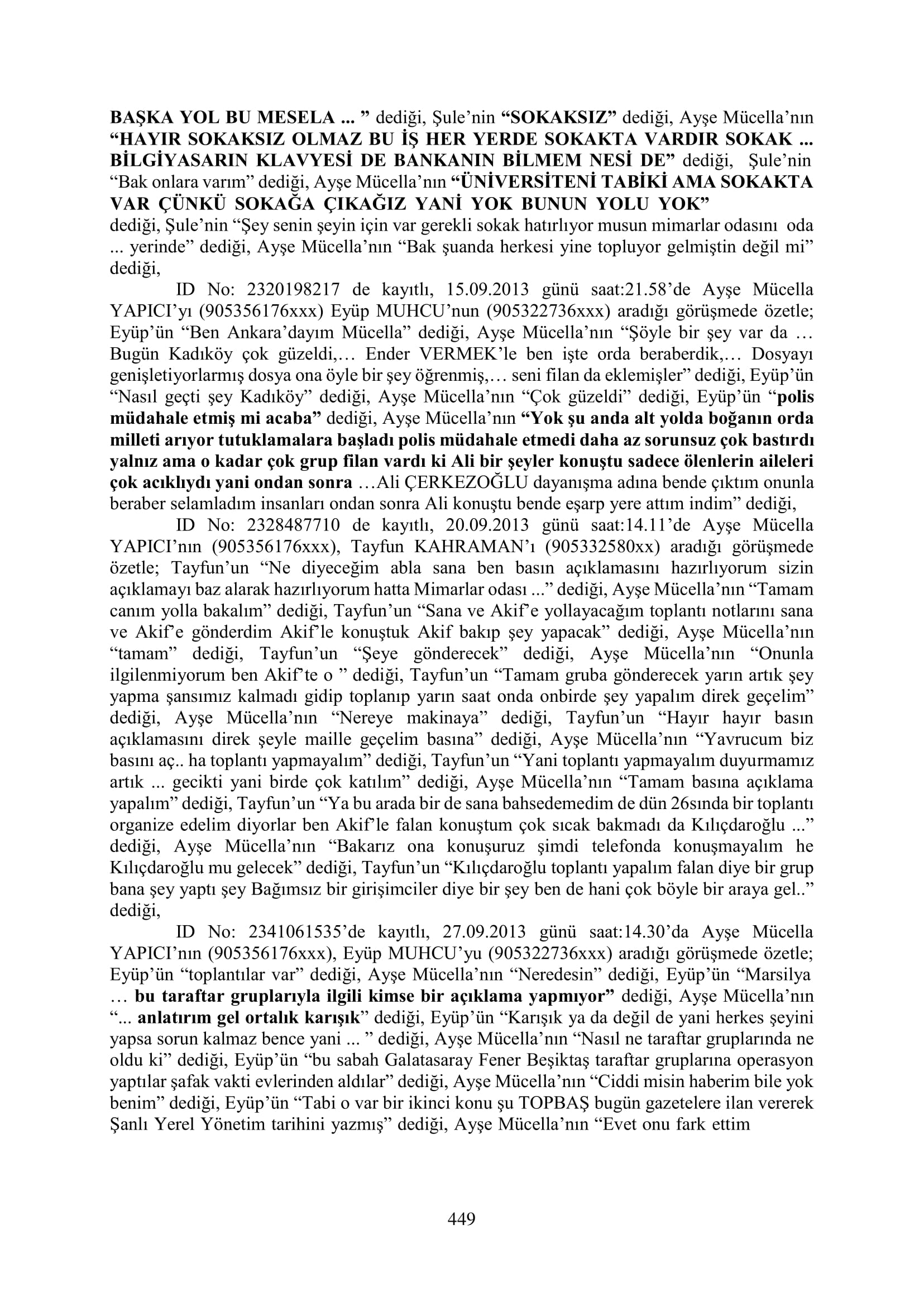 İşte 16 ay sonra hazırlanan Gezi Parkı-Kavala iddianamesinin tam metni