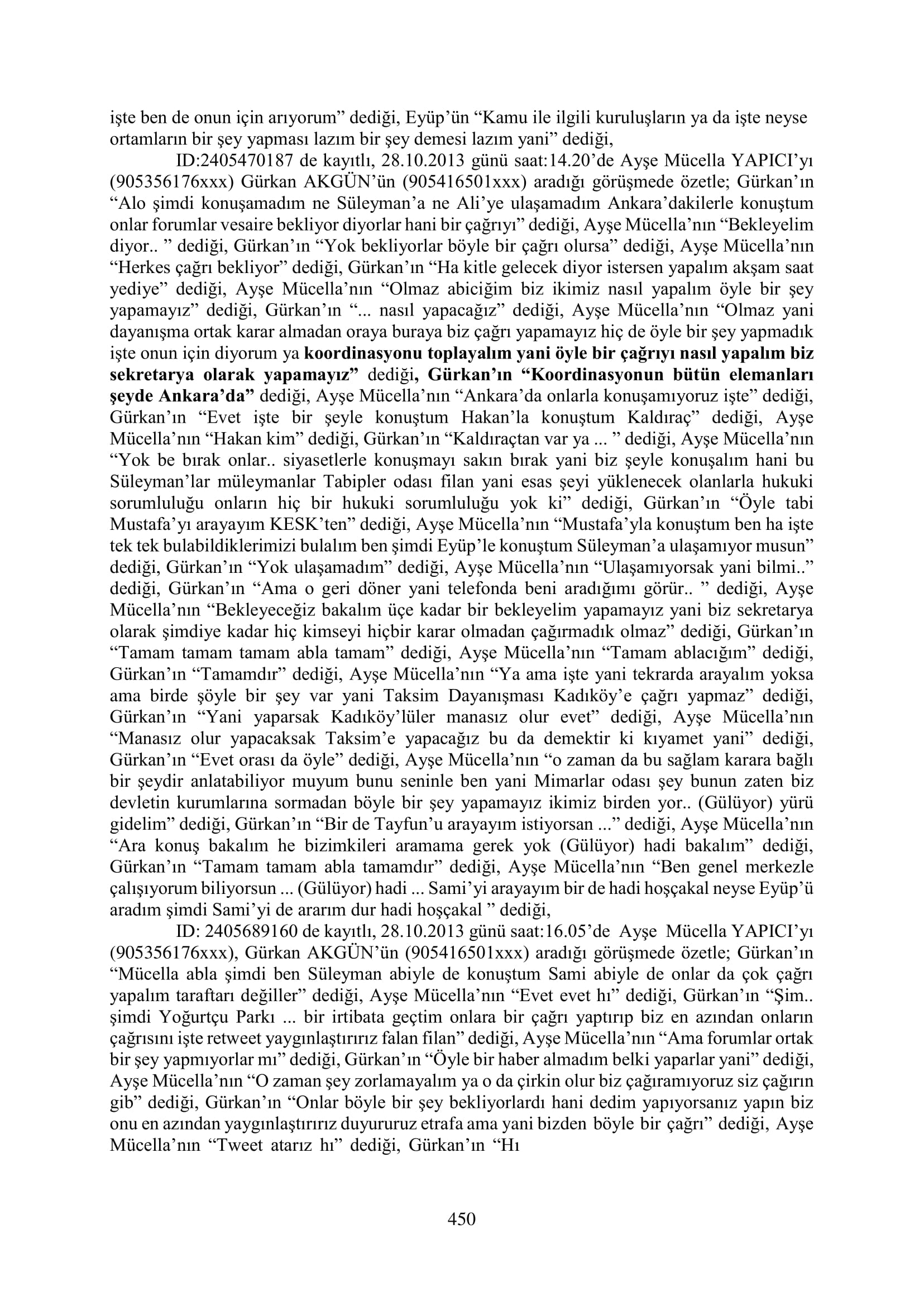 İşte 16 ay sonra hazırlanan Gezi Parkı-Kavala iddianamesinin tam metni