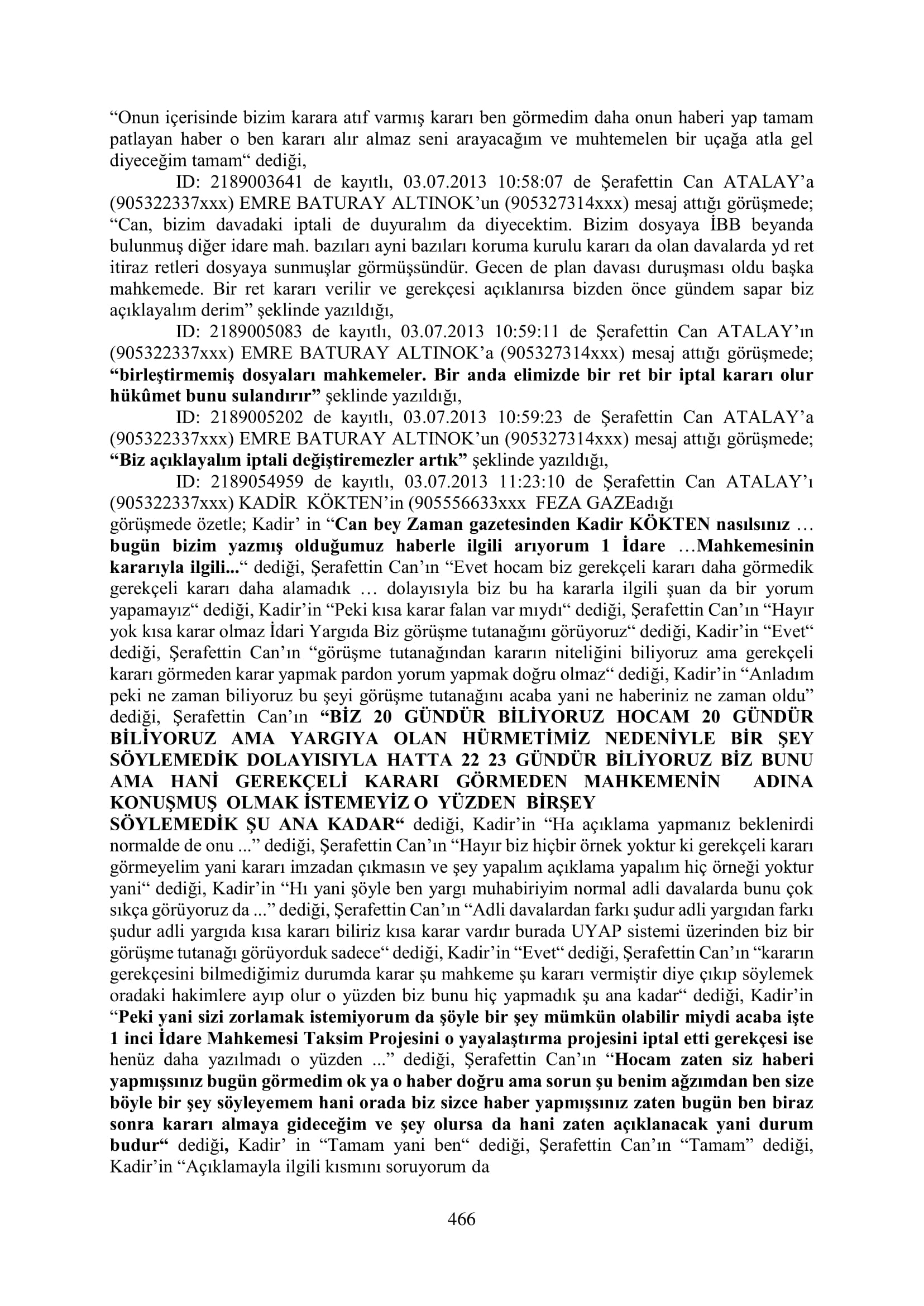 İşte 16 ay sonra hazırlanan Gezi Parkı-Kavala iddianamesinin tam metni