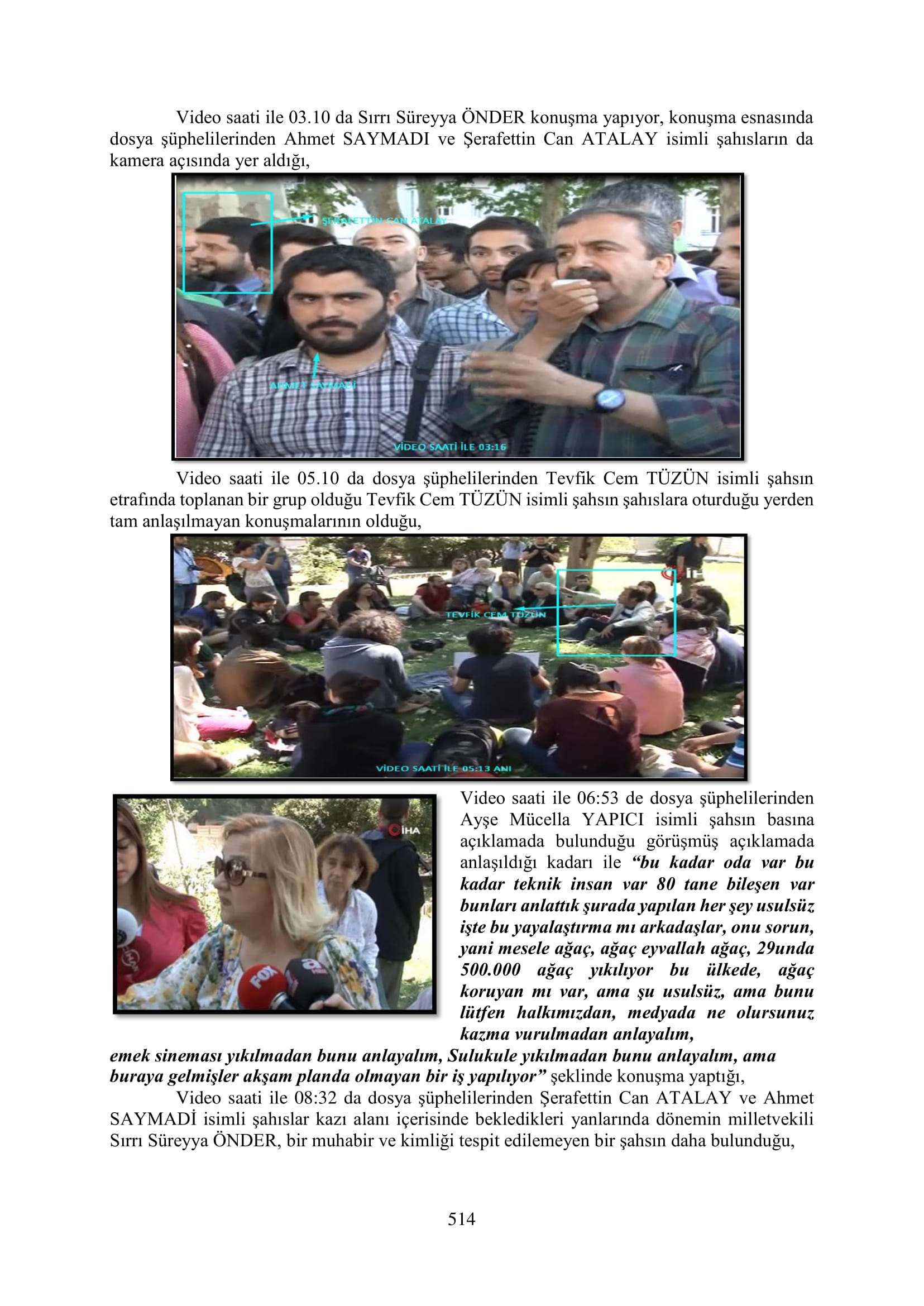 İşte 16 ay sonra hazırlanan Gezi Parkı-Kavala iddianamesinin tam metni