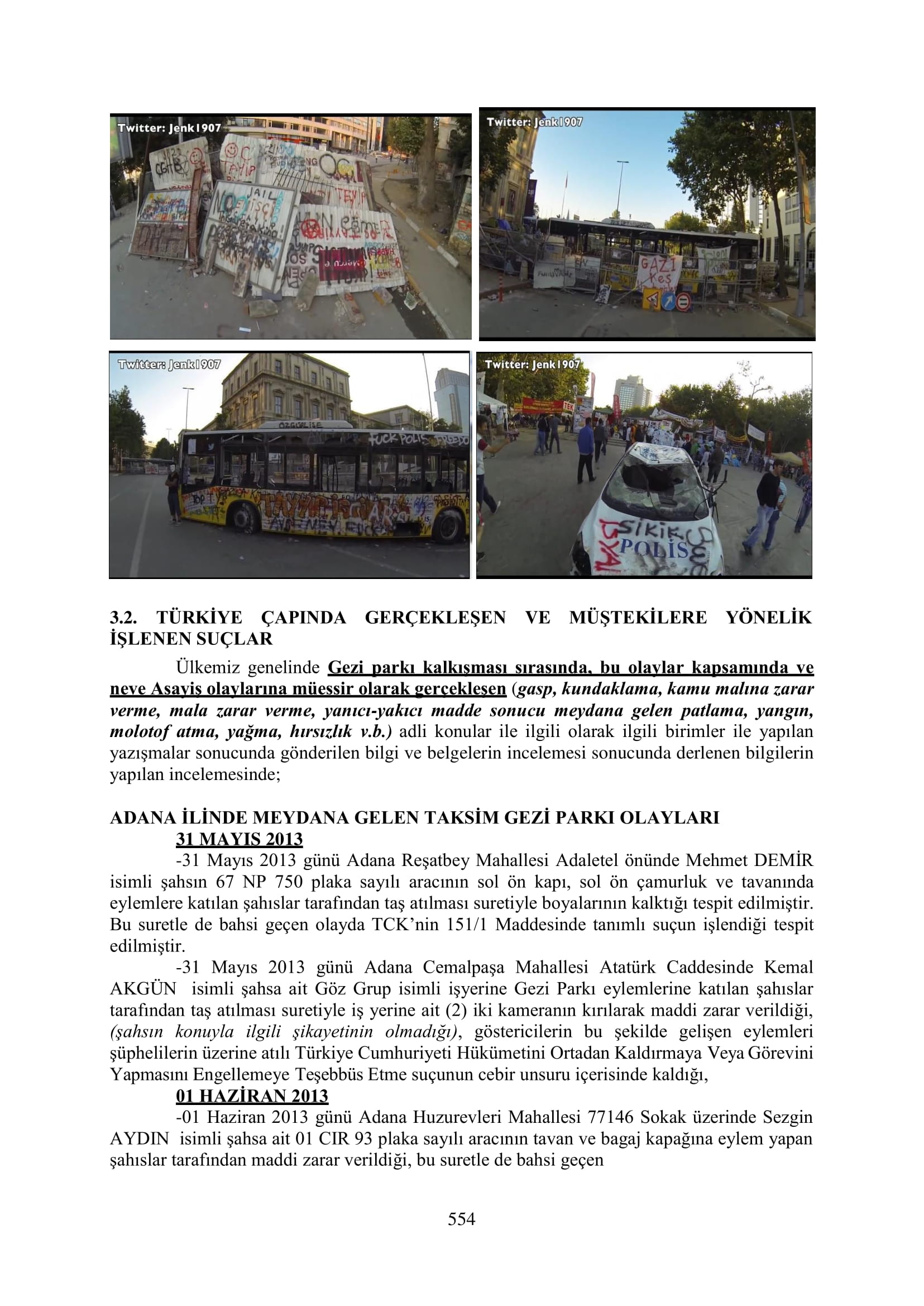 İşte 16 ay sonra hazırlanan Gezi Parkı-Kavala iddianamesinin tam metni
