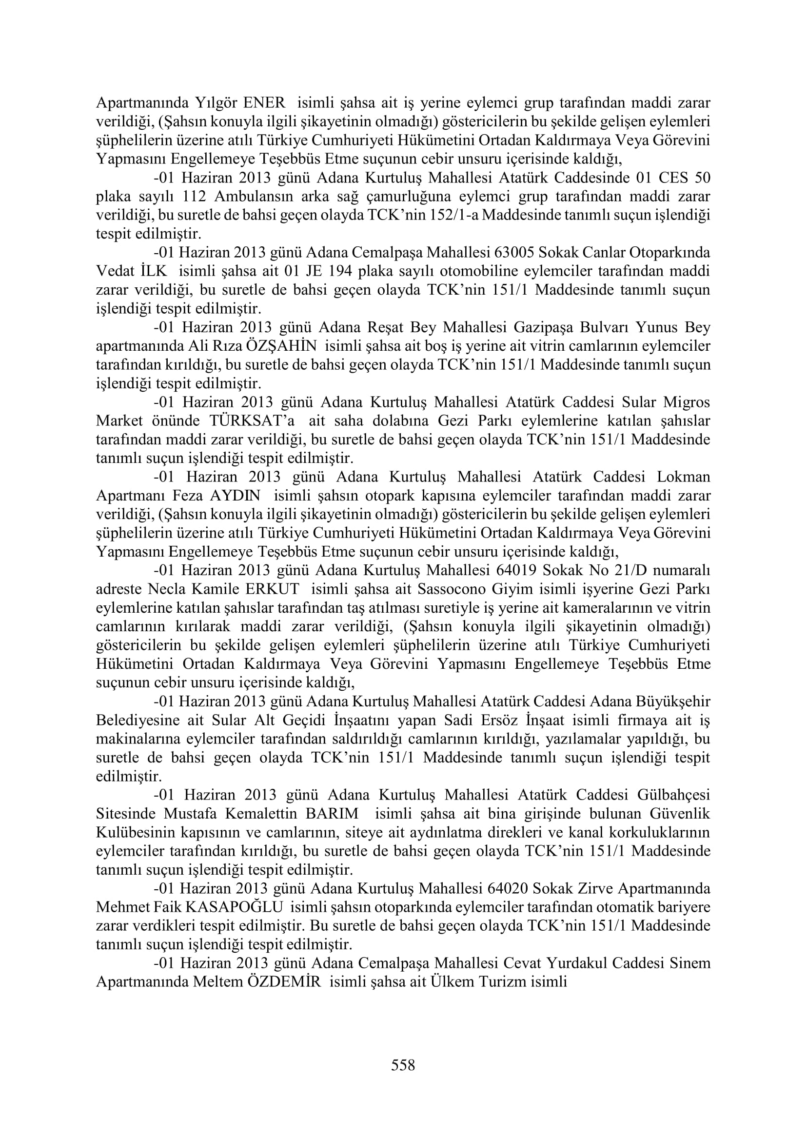 İşte 16 ay sonra hazırlanan Gezi Parkı-Kavala iddianamesinin tam metni
