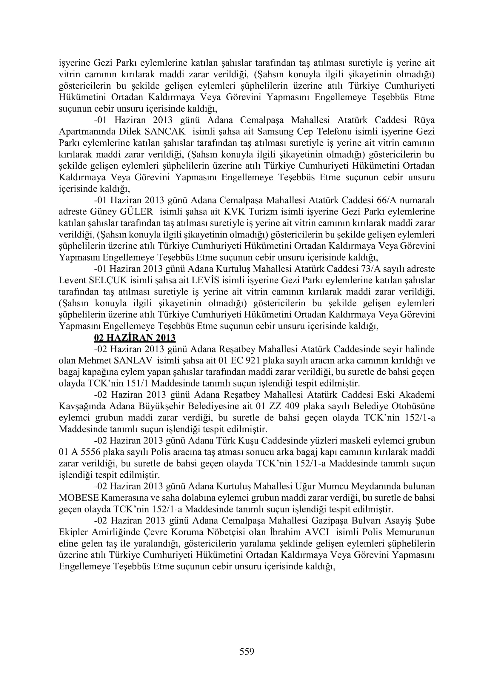 İşte 16 ay sonra hazırlanan Gezi Parkı-Kavala iddianamesinin tam metni