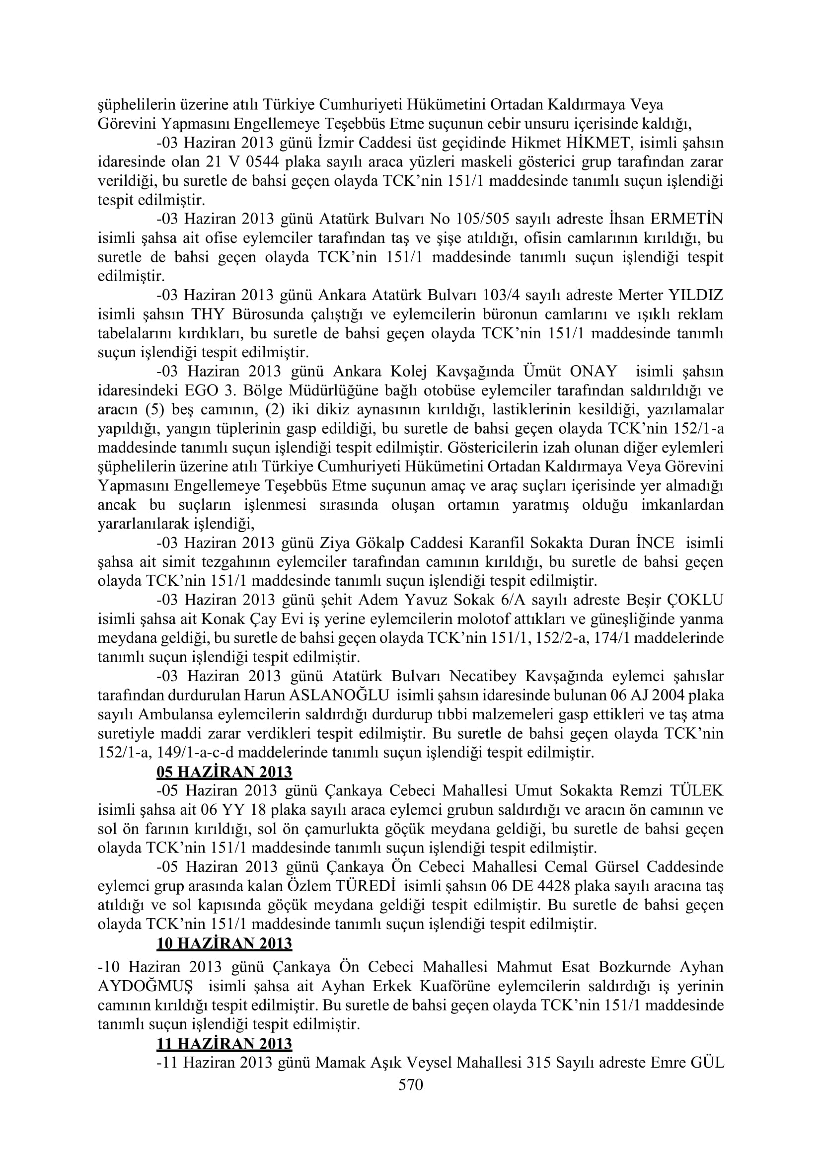 İşte 16 ay sonra hazırlanan Gezi Parkı-Kavala iddianamesinin tam metni