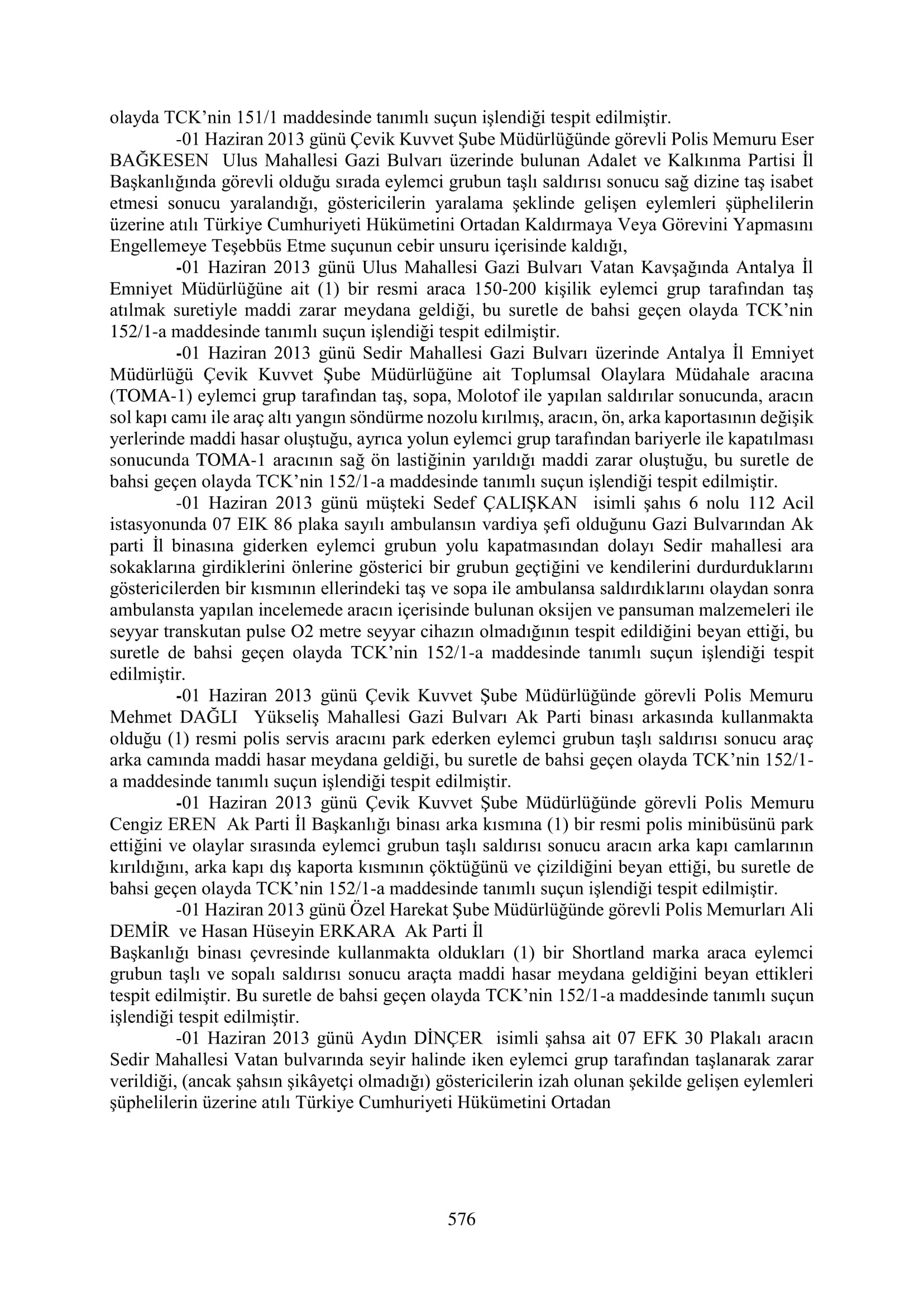 İşte 16 ay sonra hazırlanan Gezi Parkı-Kavala iddianamesinin tam metni