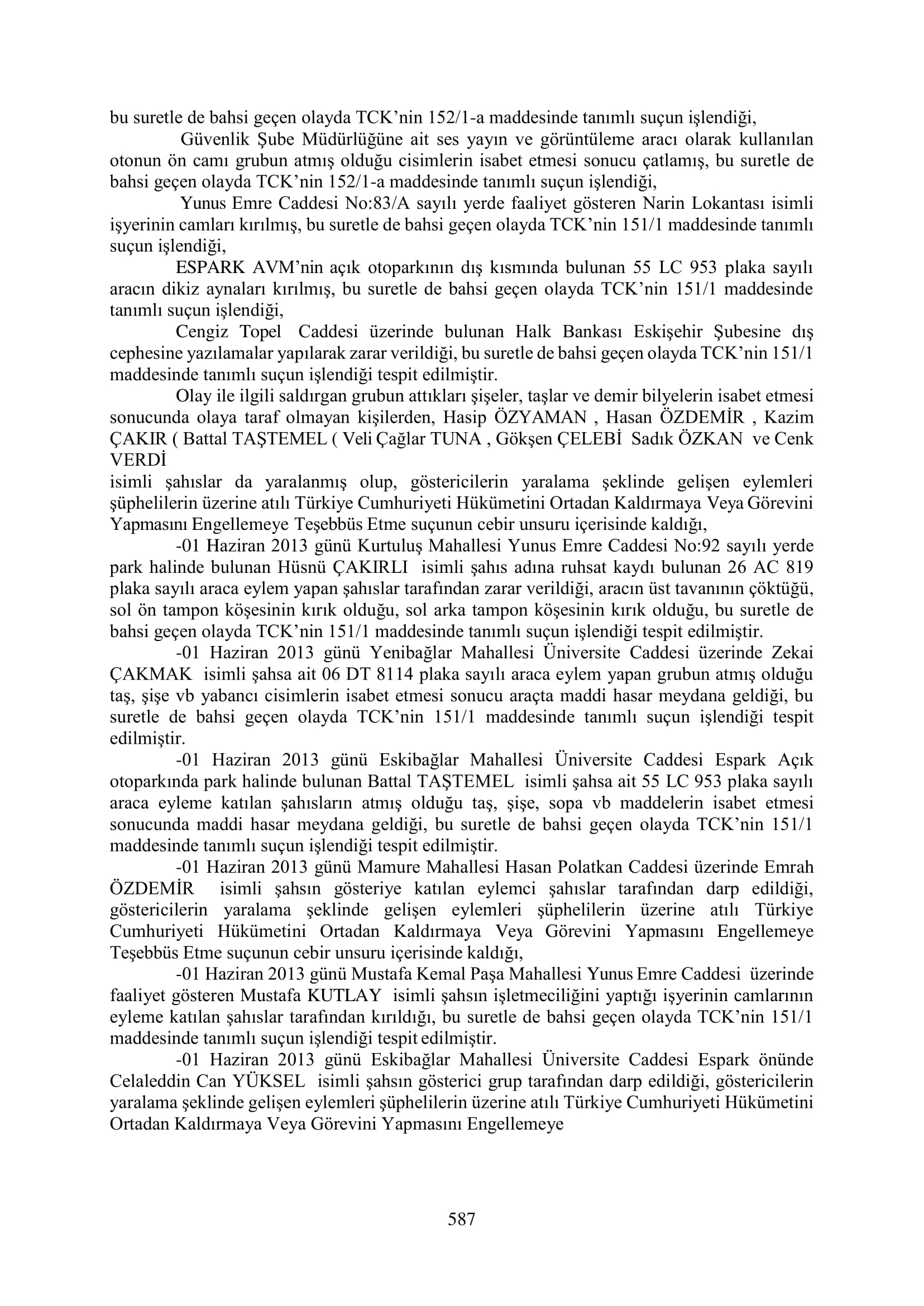 İşte 16 ay sonra hazırlanan Gezi Parkı-Kavala iddianamesinin tam metni