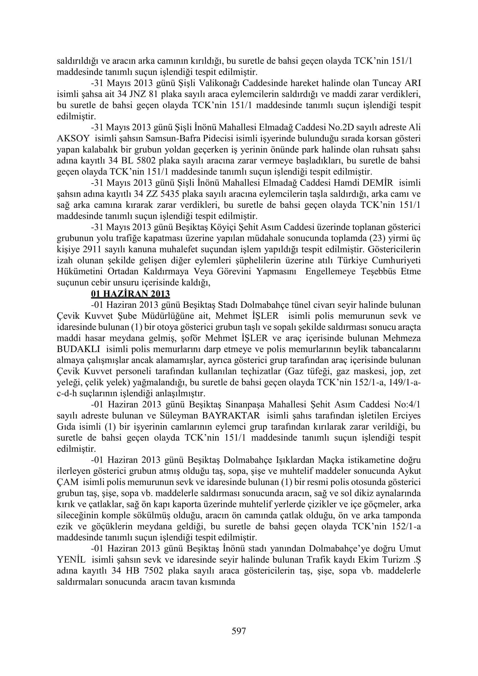 İşte 16 ay sonra hazırlanan Gezi Parkı-Kavala iddianamesinin tam metni