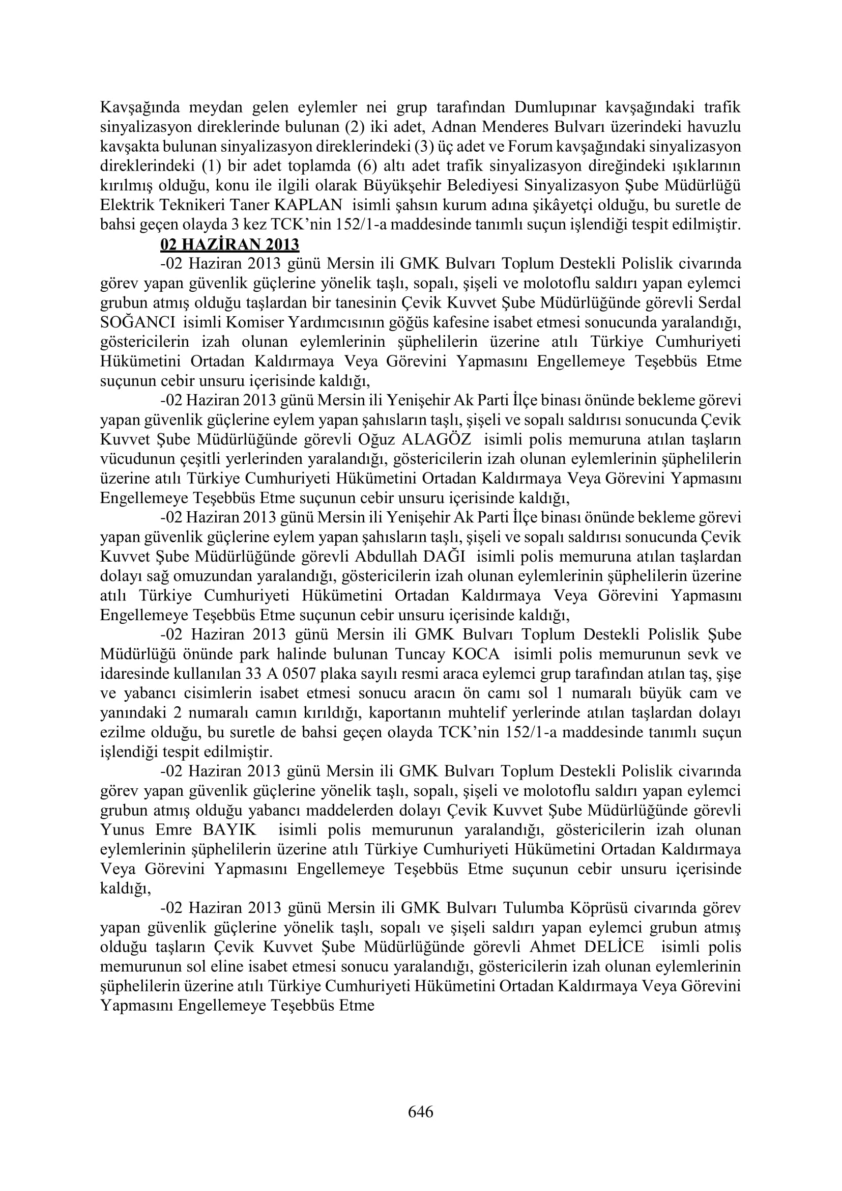 İşte 16 ay sonra hazırlanan Gezi Parkı-Kavala iddianamesinin tam metni