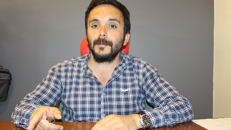 Mimarlar Odası Diyarbakır Şubesi Eş Başkanı Şerefhan Aydın,