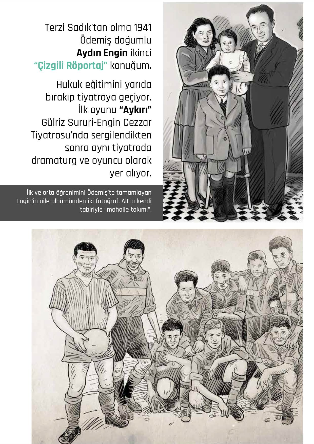 Çizgilerle Aydın Engin