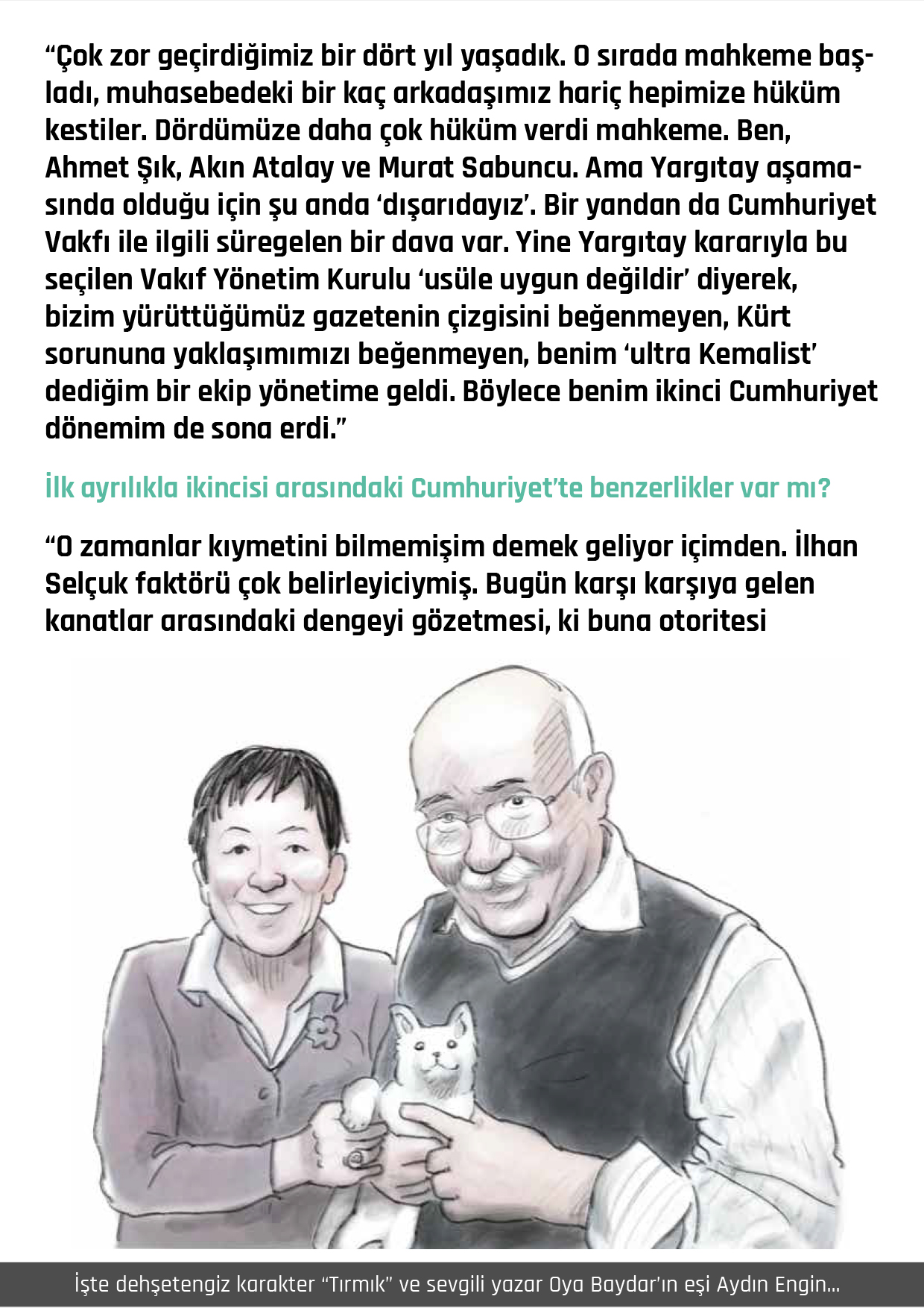 Çizgilerle Aydın Engin