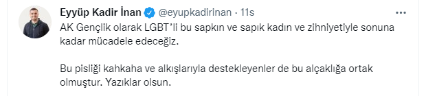 Gülşen'e imam hatip tepkisi: Nefret suçu ve insanlık ayıbı