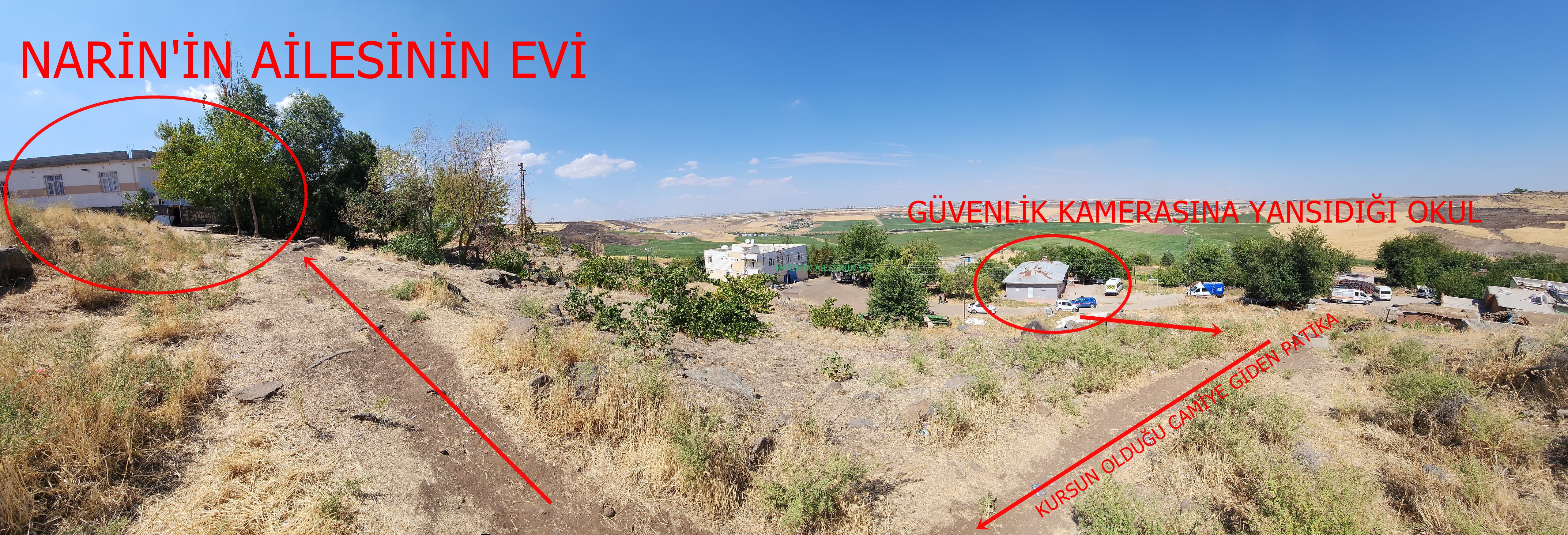 İl Jandarma Komutanlığı Asayiş Şube Müdürlüğü ekipleri ve komandolar ayrıca dün akşam saatlerinde Narin'in ailesinin evinin de dahil olduğu 18 ev ile metruk yapılar ve samanlıklarda yeniden arama yaptı.