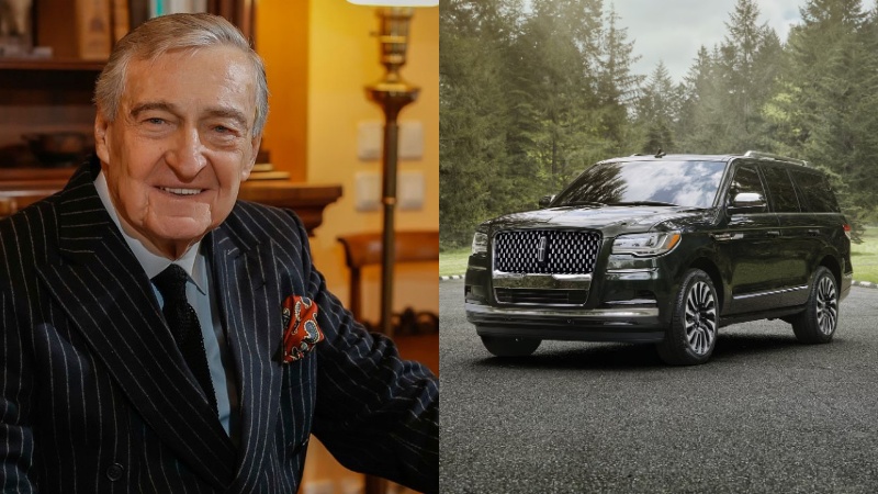 Koç Holding Şeref Başkanı Rahmi Koç: Lincoln Navigator