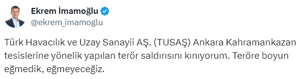 İstanbul Büyükşehir Belediye Başkanı Ekrem İmamoğlu