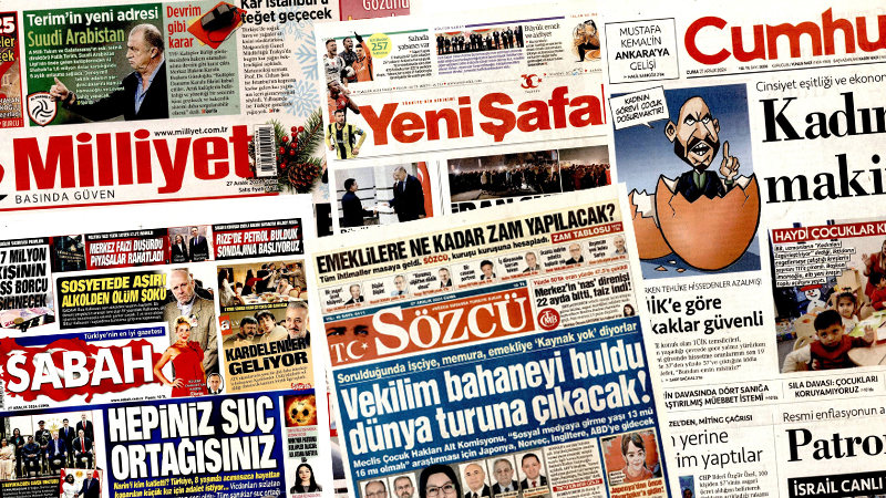 GAZETE MANŞETLERİNDE FAİZ KARARININ YANKILARI