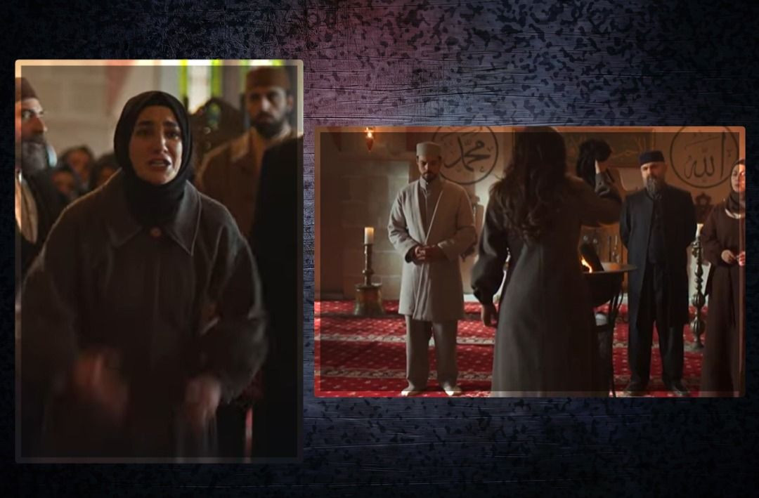 Fragmanda Sadi Hüdayi, kadınların evlere kapatılmasını emredince, Birgül adlı karakter, bu karara isyan etti. 