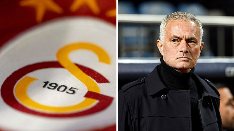 Galatasaray logo ve Jose Mourinho