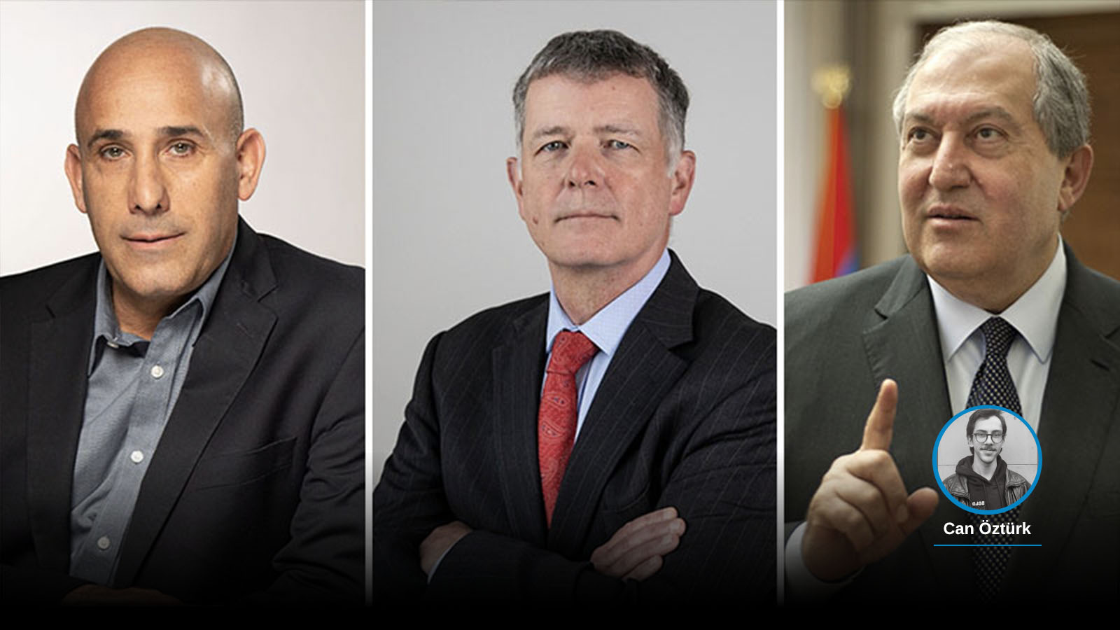 Amir Avivi, Richard Moore ve Armen Sarkisyan