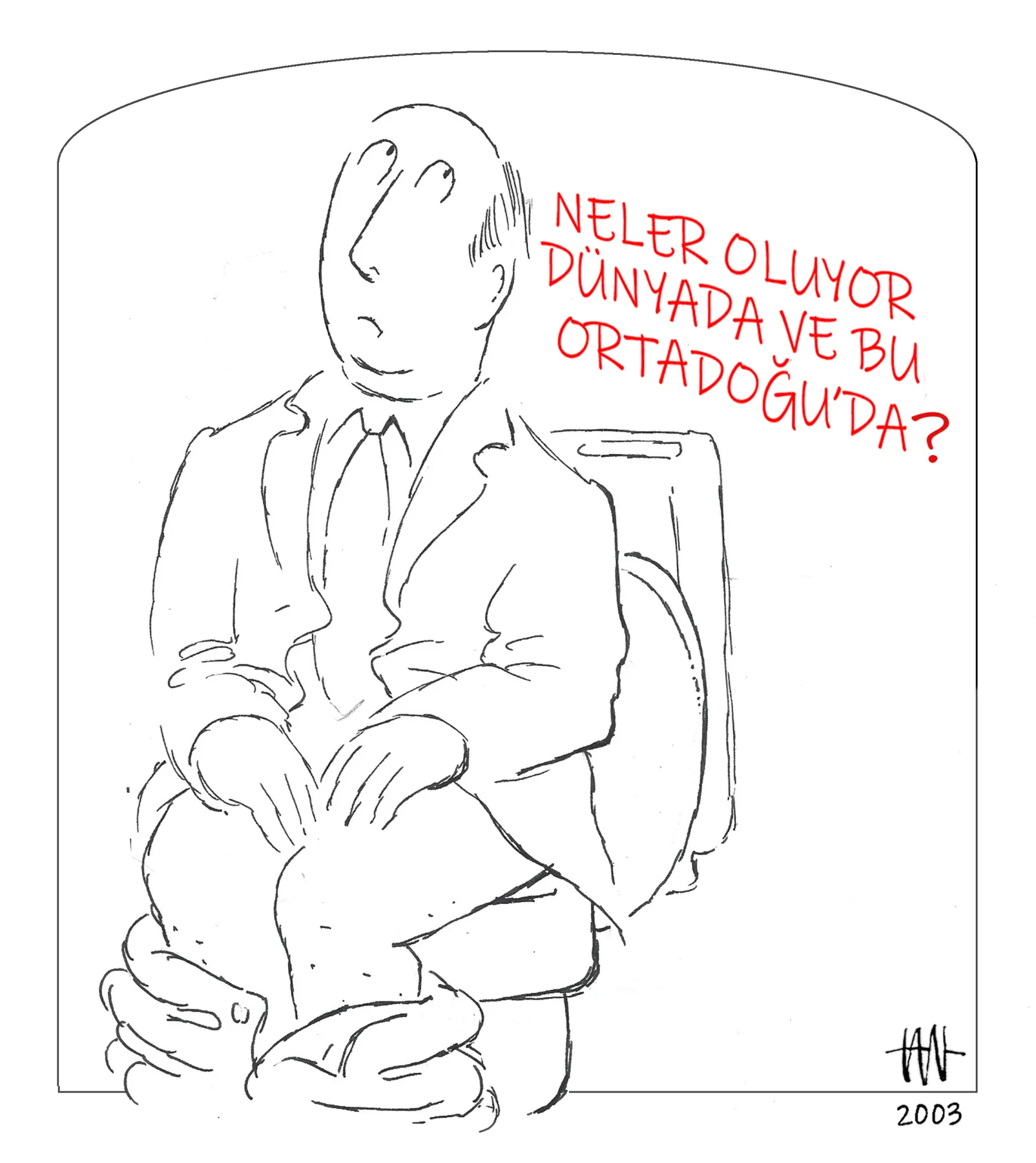 Tan Oral çiziyor...