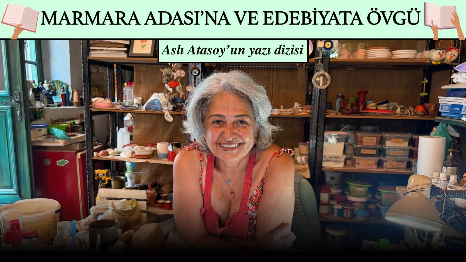Marmara Adası’nda ikinci hayat: Plazadaki stilettodan traktör kasasına