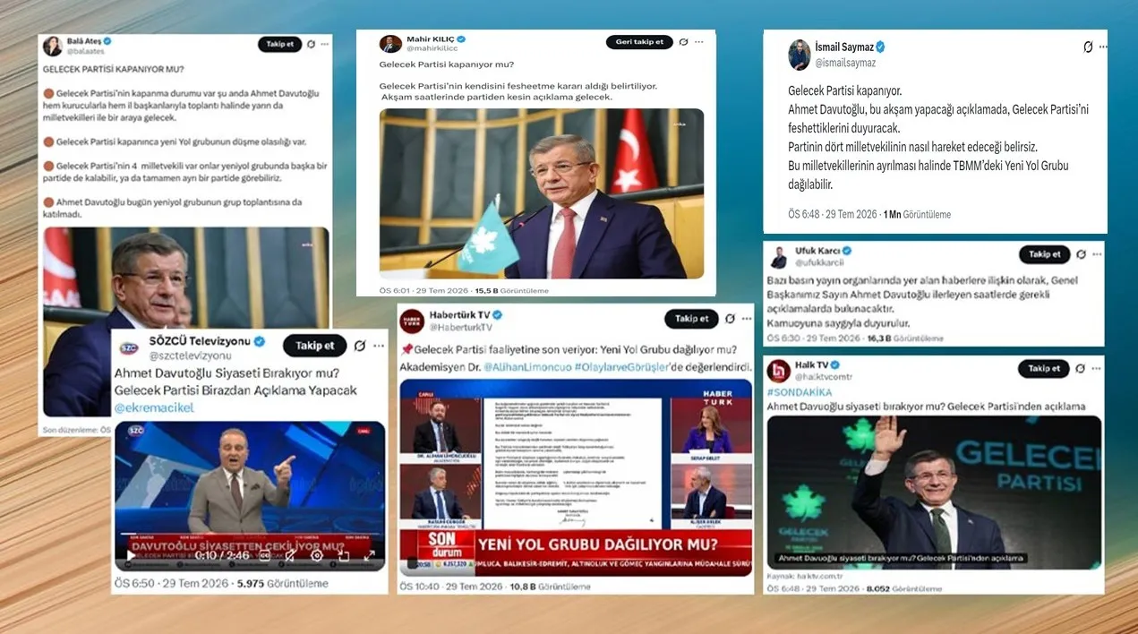 Davutoğlu ve gazetecilerin etkileşim yarışı