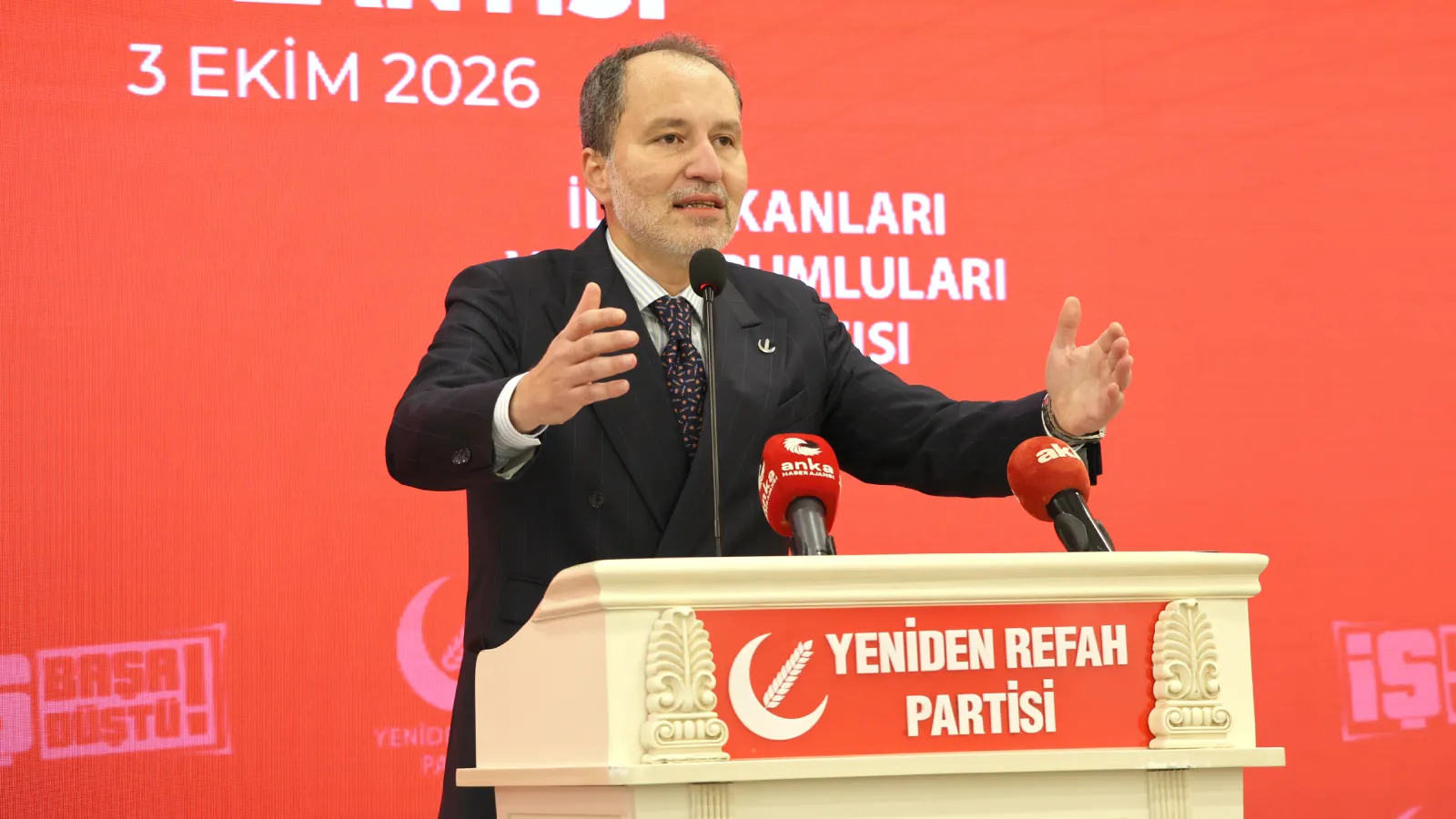 <p>Yeniden Refah Partisi de y&uuml;zde 3,4 oy oranına ulaştı. B&ouml;ylece ankette Zafer Partisi ile aynı oranda &ouml;l&ccedil;&uuml;ld&uuml;.</p>