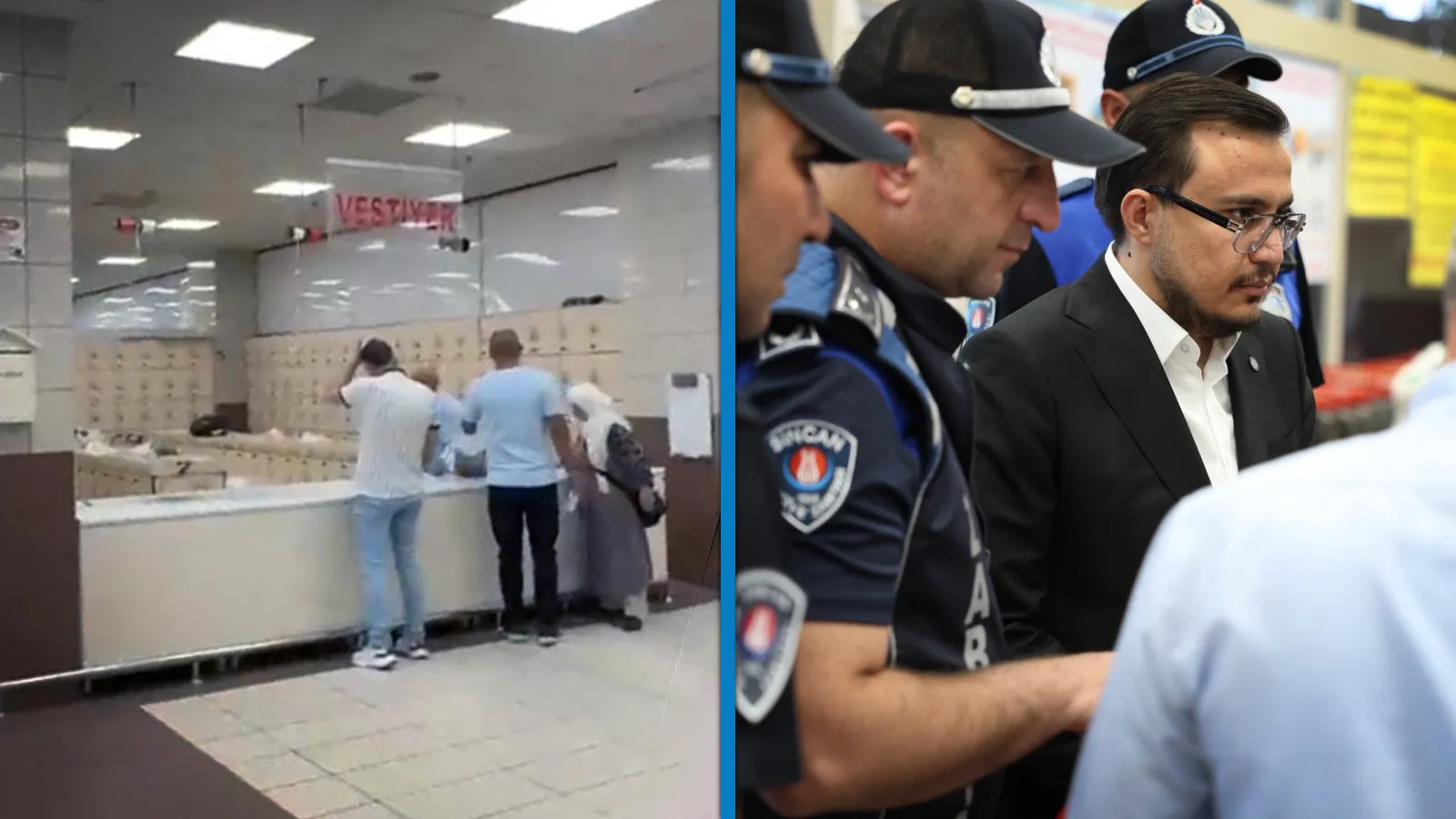 Markete girişte çantaya el koymaya belediye son verdi